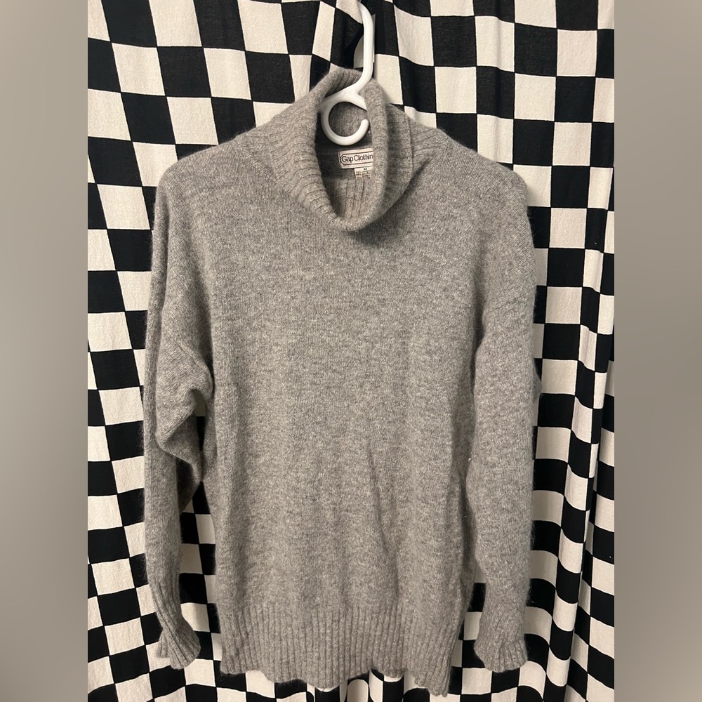 Gap Clothing Co. Vintage Wool Blend Turtleneck Sweater
